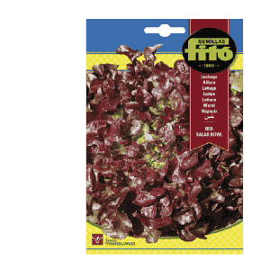SEMILLAS DE LECHUGA RED SALAD BOWL