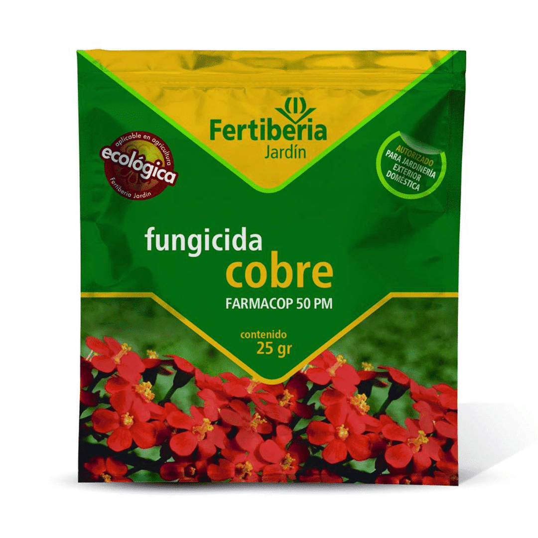 FUNGICIDA ECOLOGICO COBRE 25gr FERTIBERIA