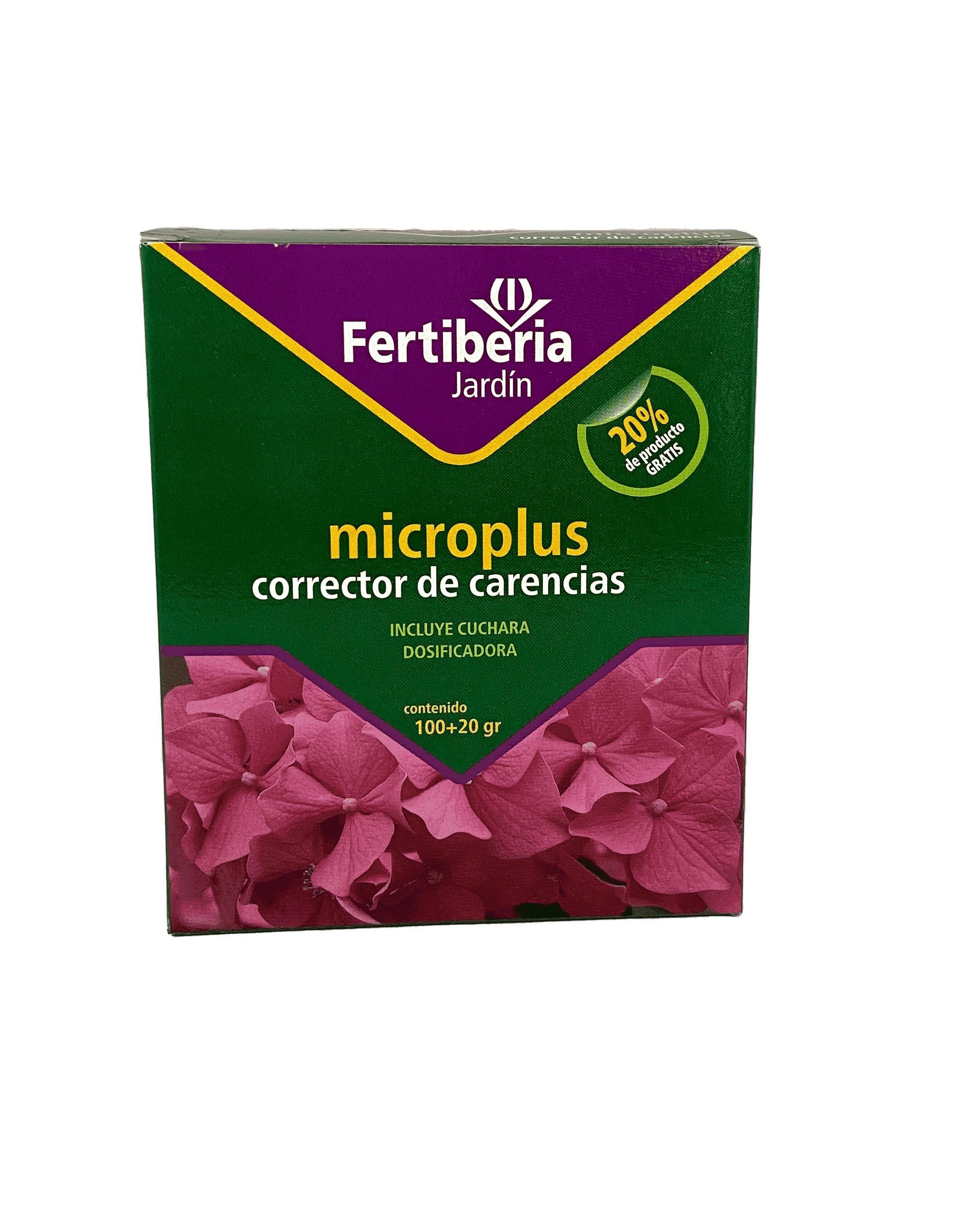 CORRECTOR DE CARENCIAS MICROPLUS 100+20gr – FERTIBERIA