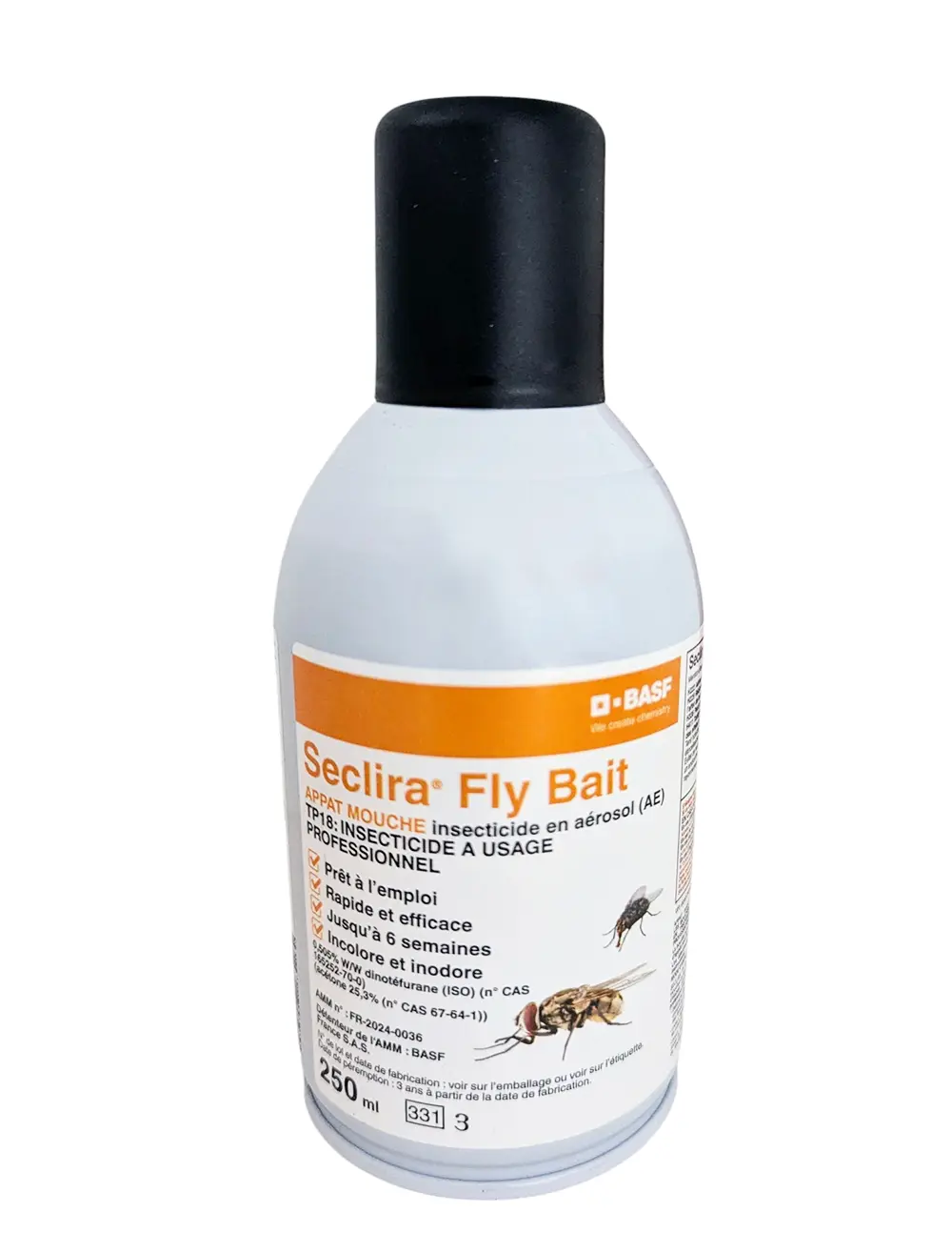 SECLIRA FLY BAIT 250ML – Primer cebo pulverizable contra moscas listo para usar.